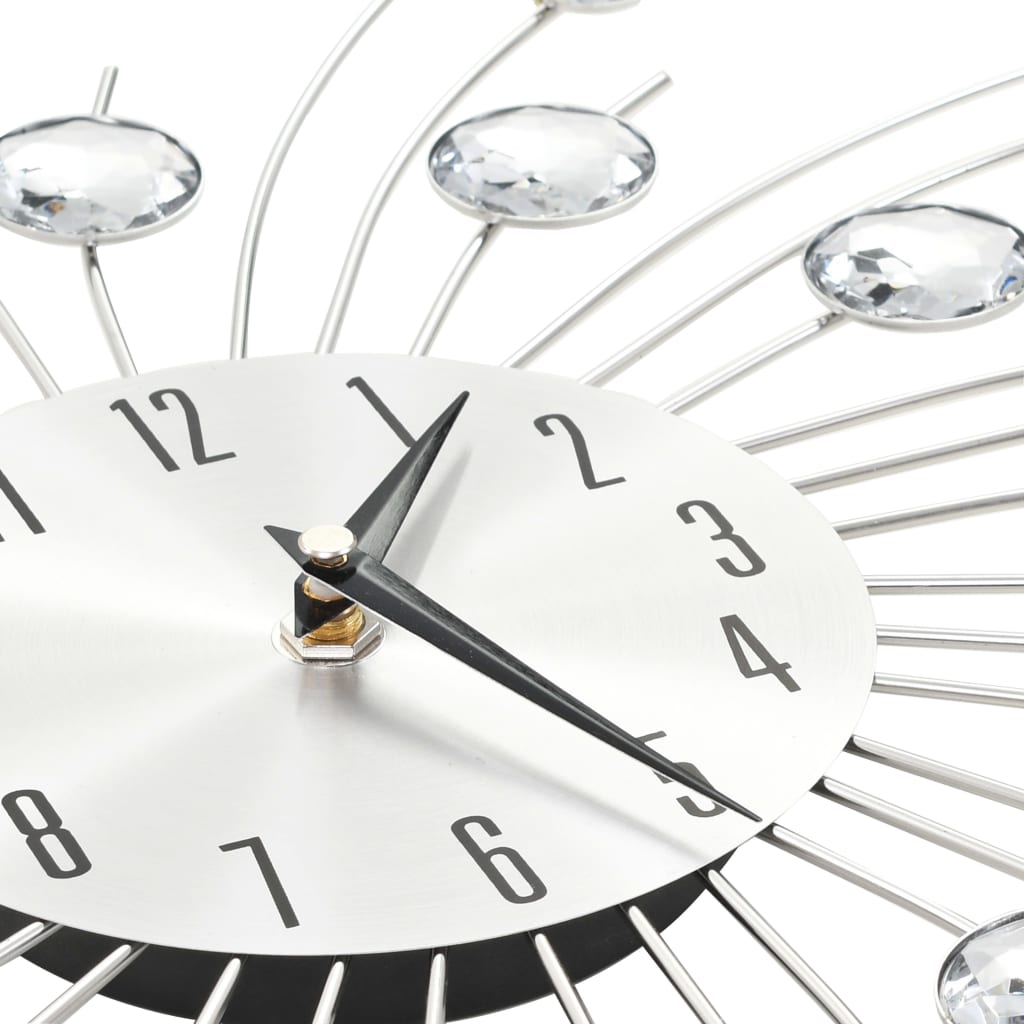 Wandklok met quartz-mechanisme 50 cm modern ontwerp
