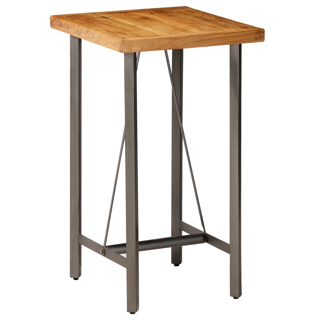 Barset massief gerecycled teakhout 3-delig
