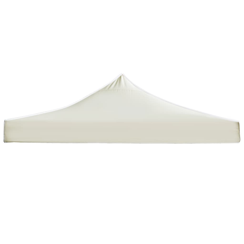 Partytentdak 3x6 m crème