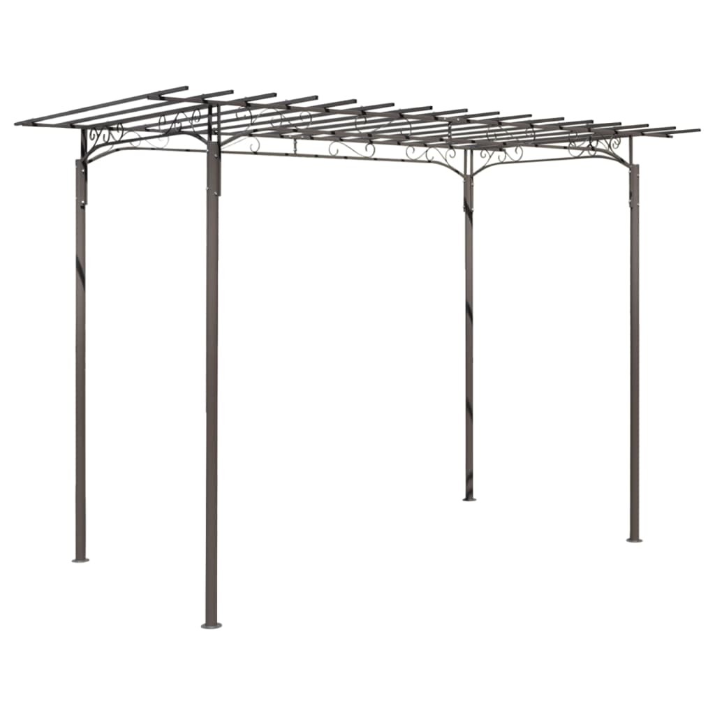 Stalen rozenboog 215 cm