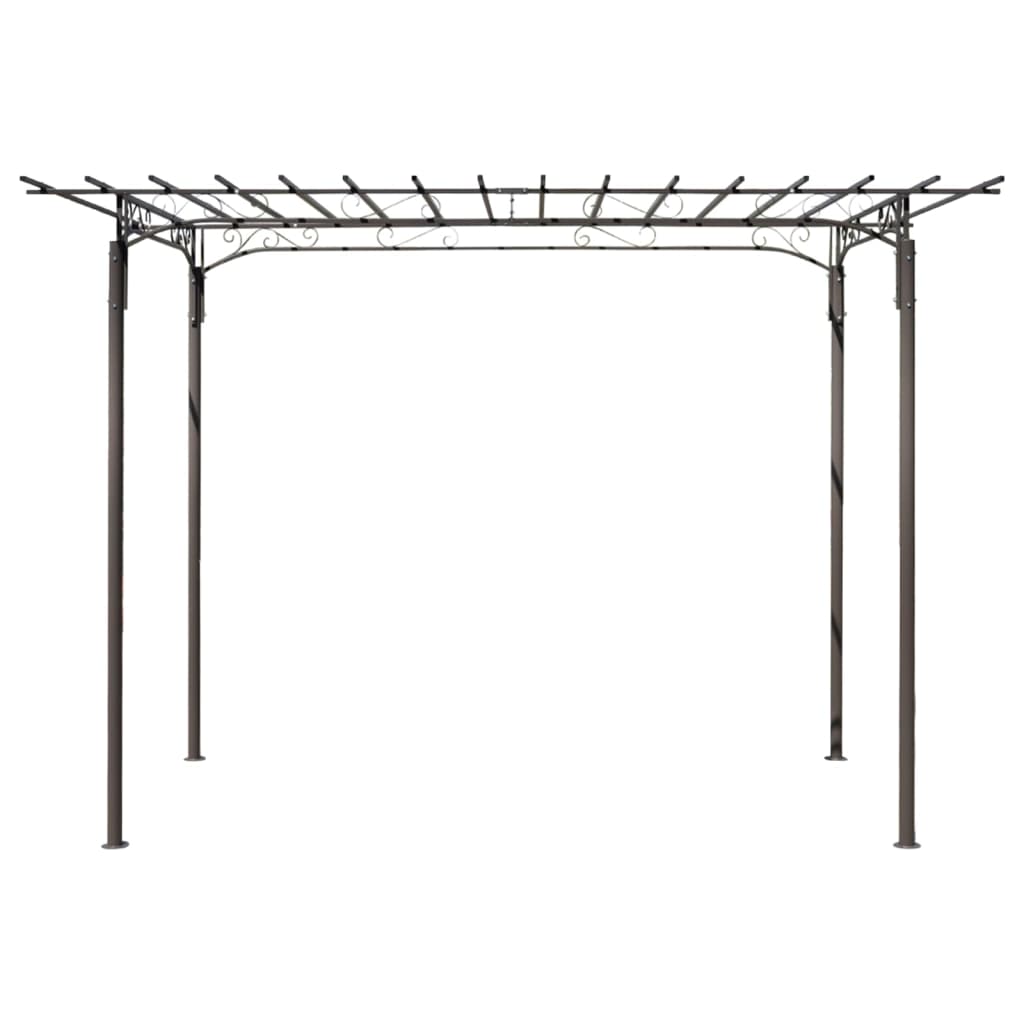Stalen rozenboog 215 cm