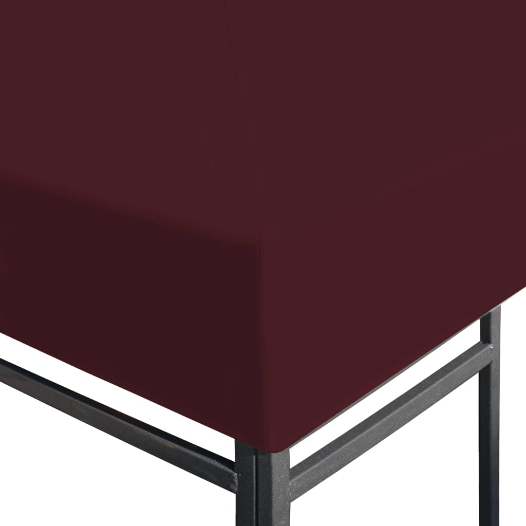 Prieeldak 310 g/m² 3x3 m bordeaux