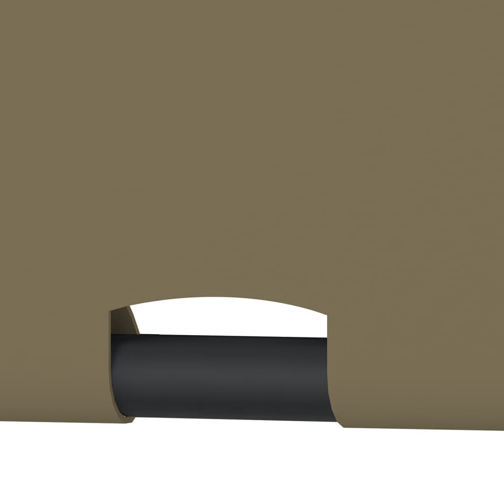Pergola met uittrekbaar dak 180 g/m² 3x3 m taupe