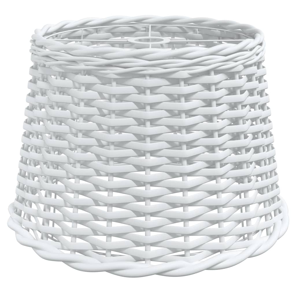 Plafondlampenkap Ø40x26 cm wicker wit