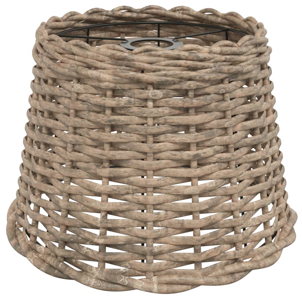 Plafondlampenkap Ø30x20 cm wicker bruin