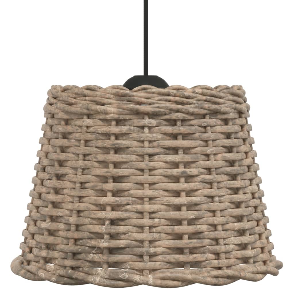 Plafondlampenkap Ø30x20 cm wicker bruin