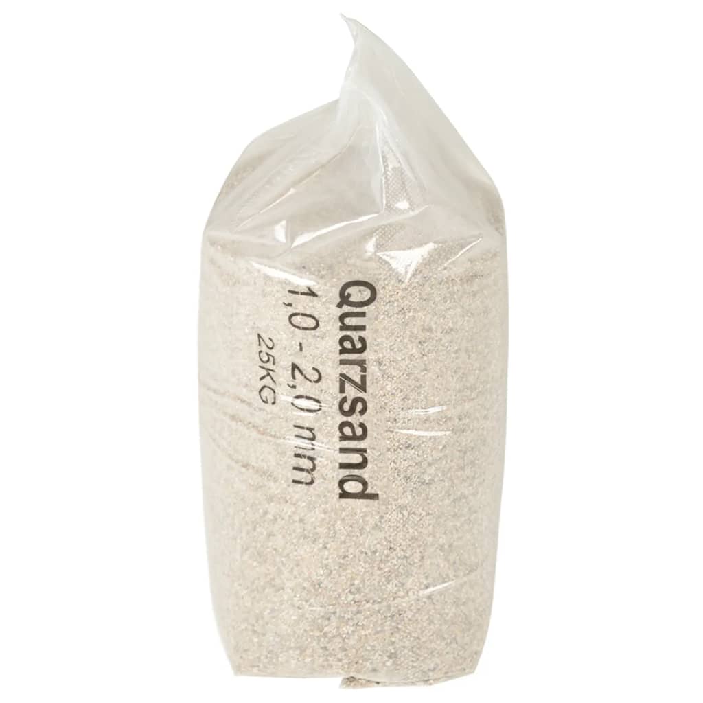 Filterzand 25 kg 1,0-2,0 mm