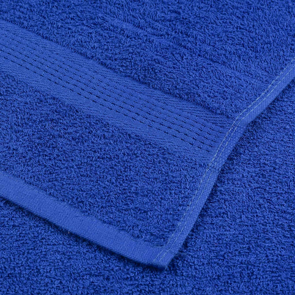 8-delige Handdoekenset 360 g/m² 100% katoen blauw