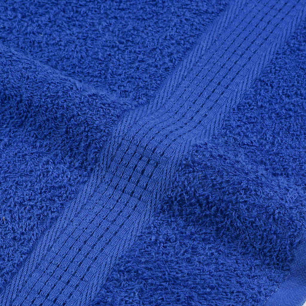 8-delige Handdoekenset 360 g/m² 100% katoen blauw