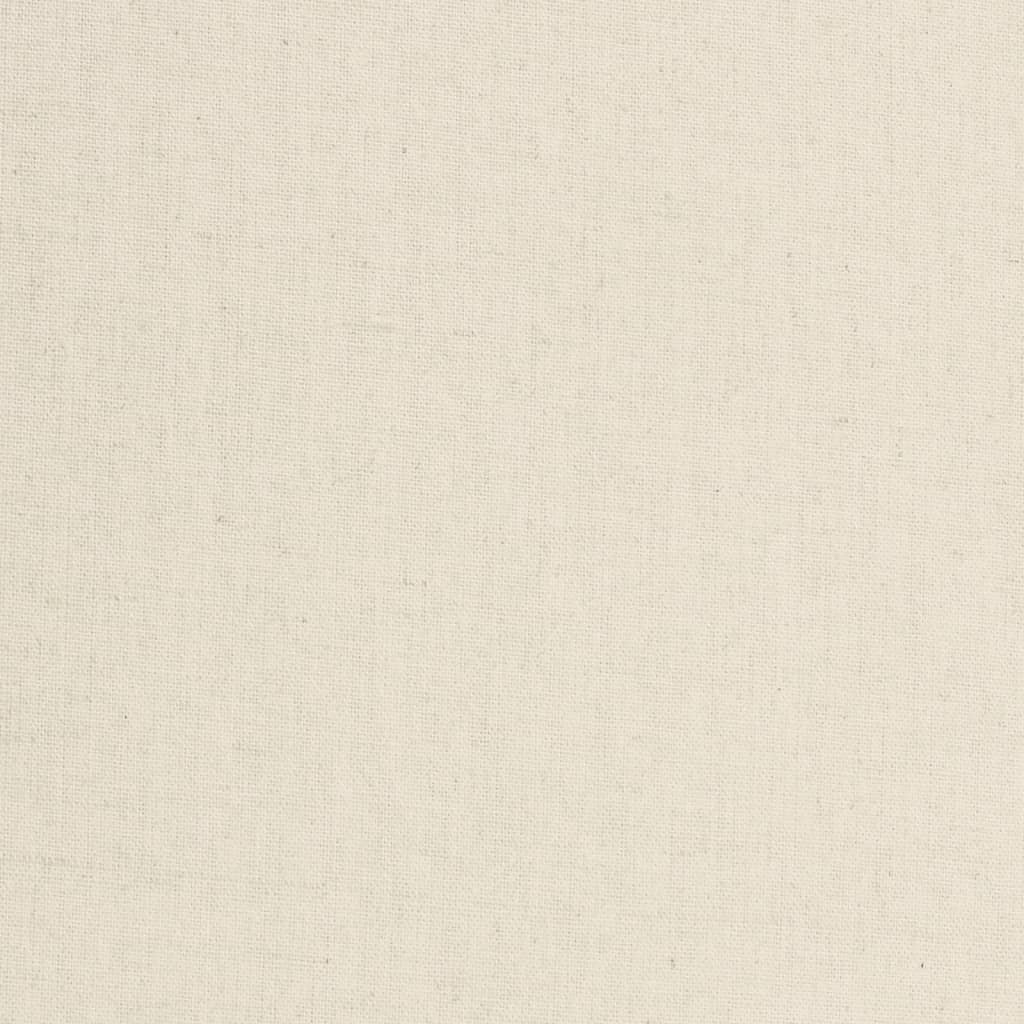 Bankje met rugleuning 120x62x75,5 cm linnen