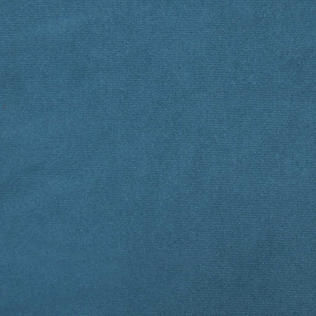 Bankje 110x74x84 cm fluweel blauw
