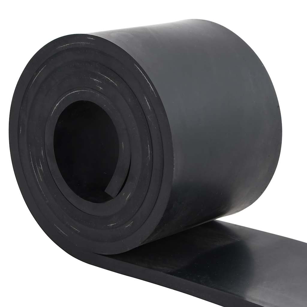 Rubberen rand voor sneeuwploeg 250x15x1 cm zwart