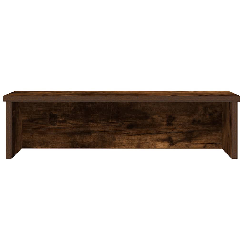 Keukenrekken stapelbaar 2 st 50x15x16 cm gerookt eikenkleurig