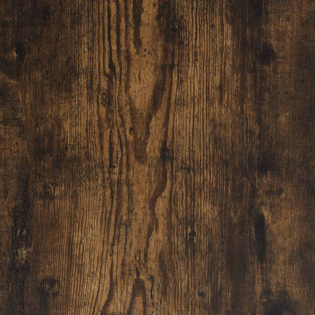 Keukenrekken stapelbaar 2 st 50x15x16 cm gerookt eikenkleurig