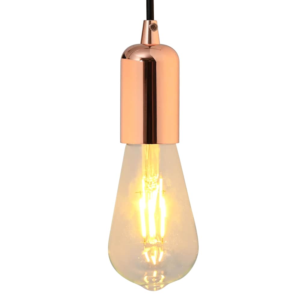 Lamphouders 2 st roségoud E27