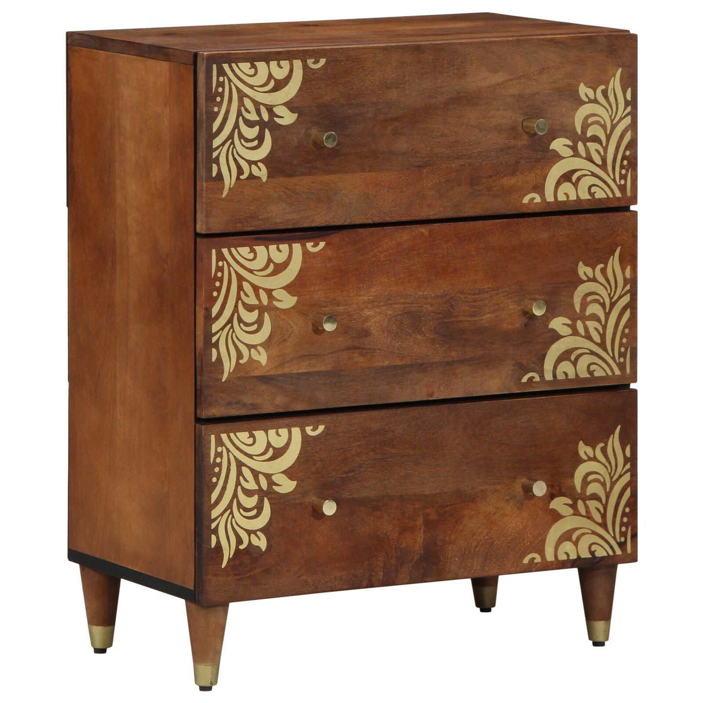 Dressoir 60x33x75 cm Massief Mango Hout