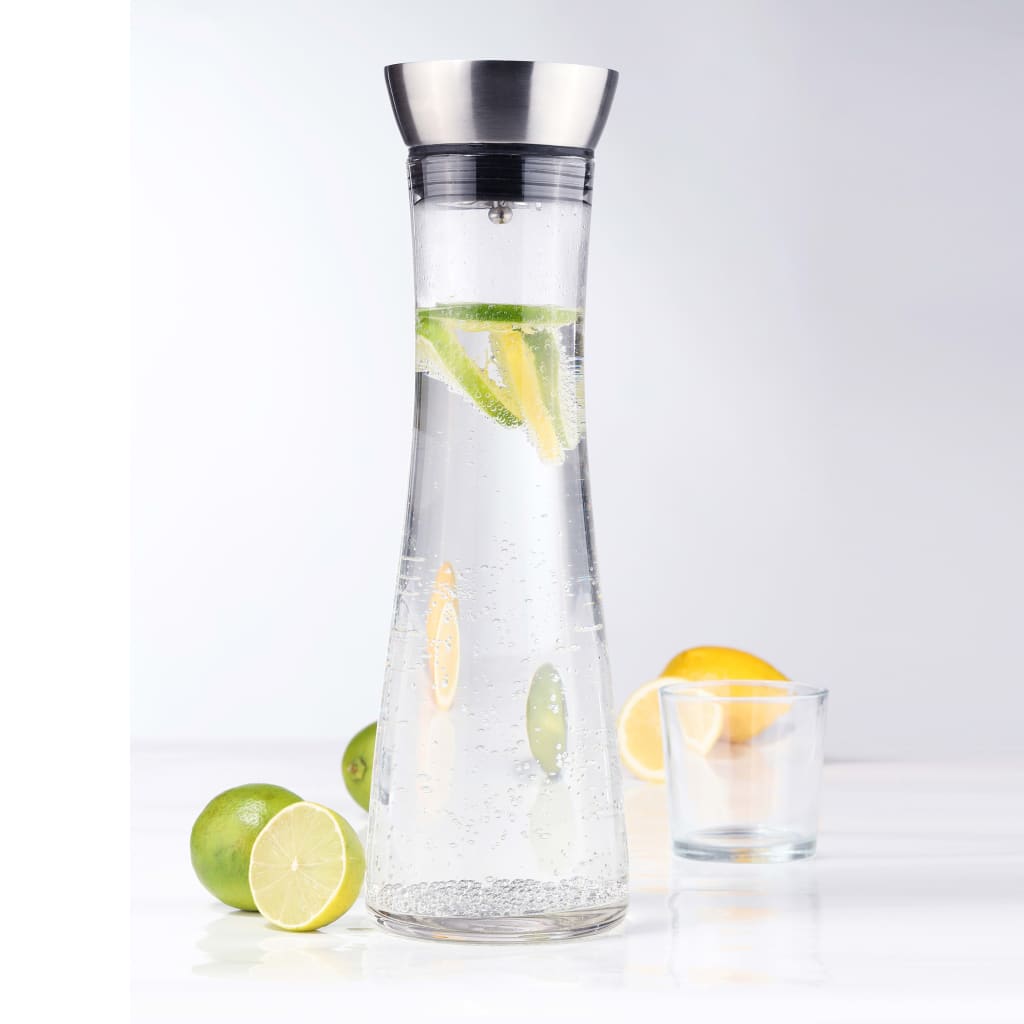 Waterkaraf met filter 1,2 L transparant