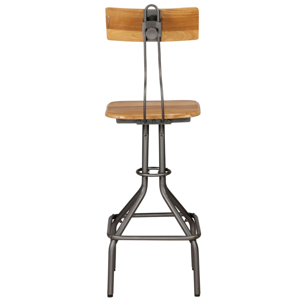 Barset massief gerecycled teakhout 3-delig