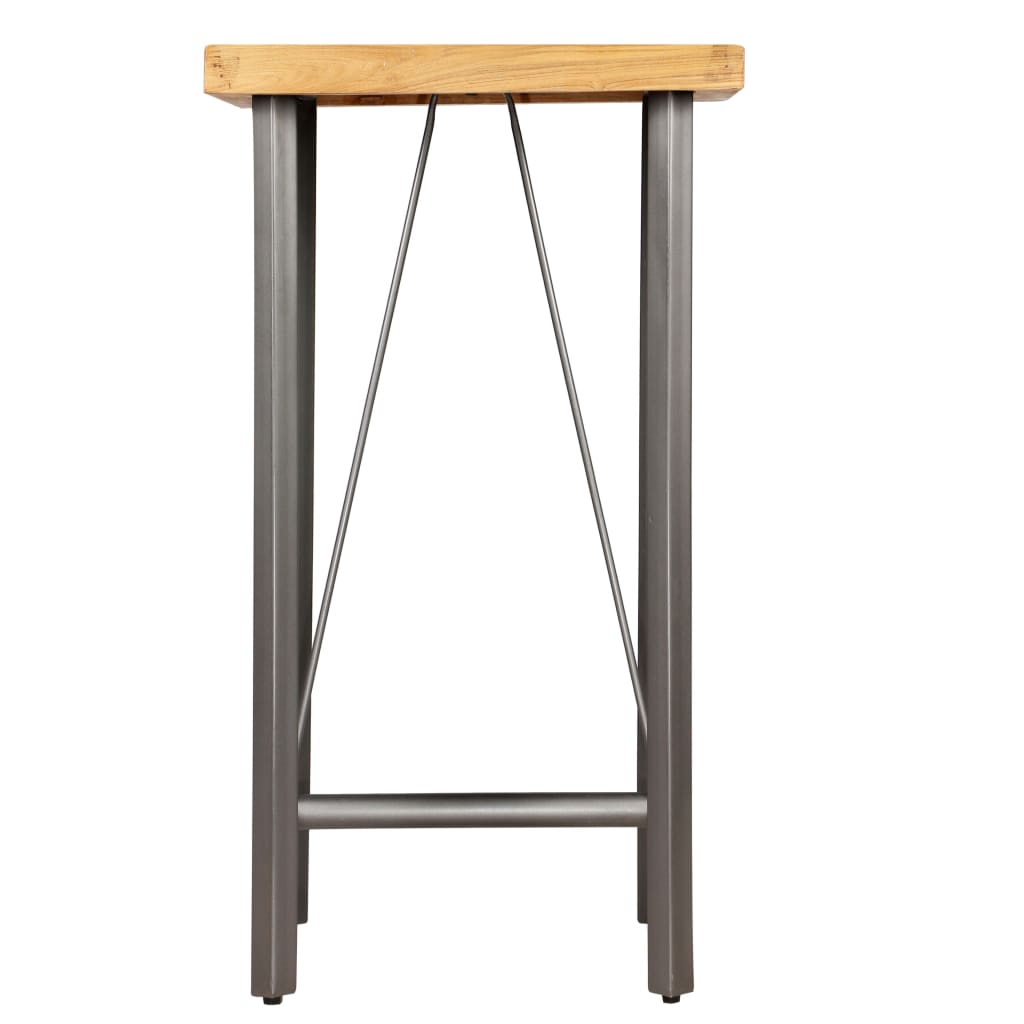 Barset massief gerecycled teakhout 3-delig