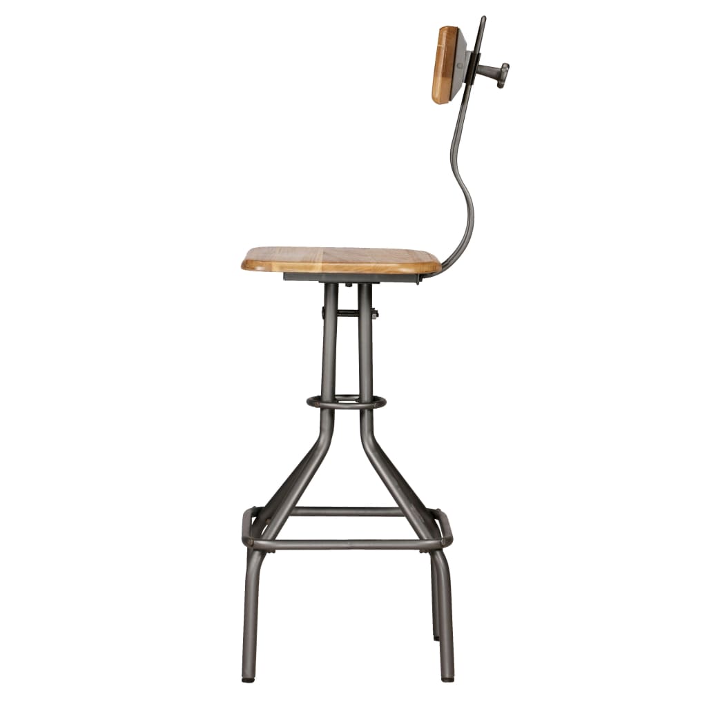 Barset massief gerecycled teakhout 3-delig