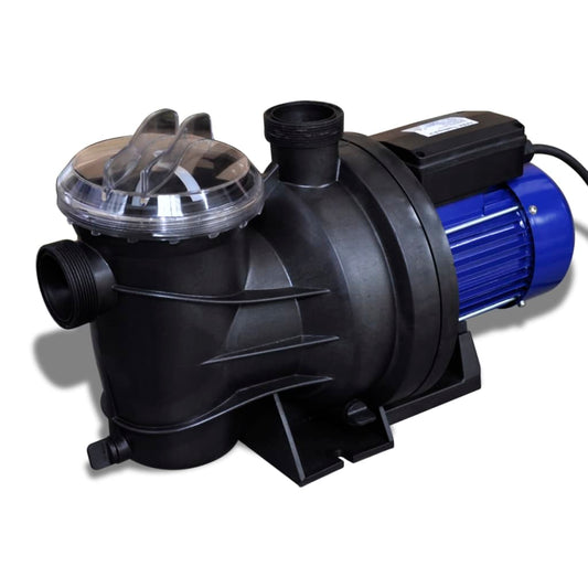 Elektrische zwembadpomp 800W blauw