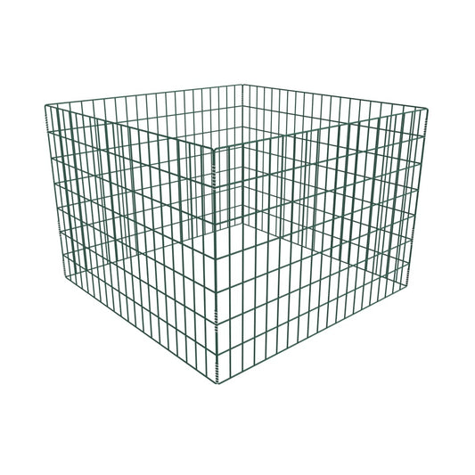 Compostbak vierkant 100x100x70 cm mesh
