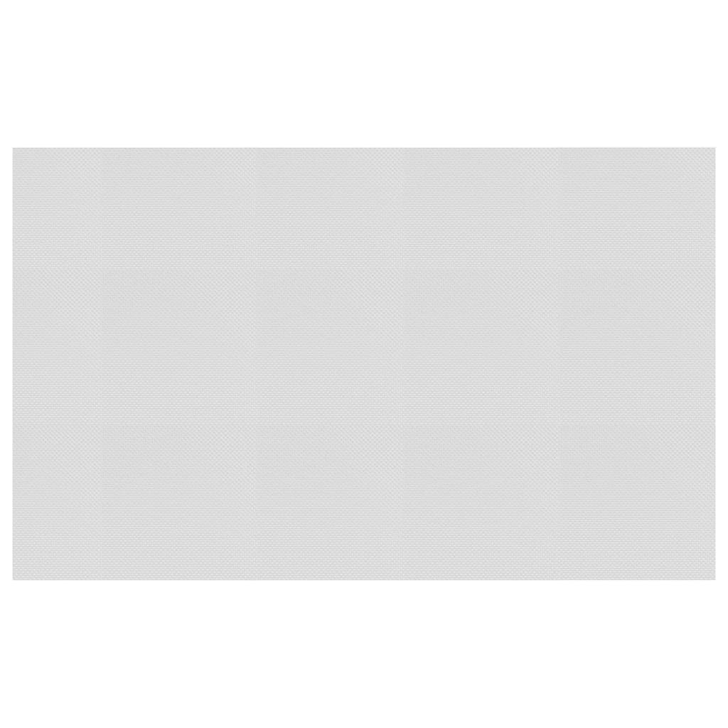 Zwembadfolie solar drijvend 260x160 cm PE grijs