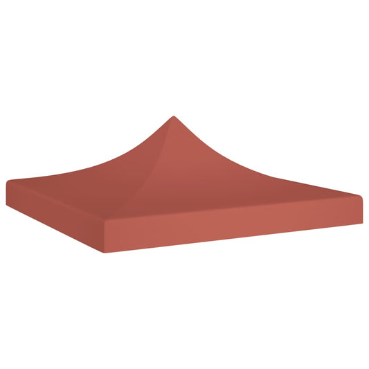 Partytentdak 270 g/m² 3x3 m terracotta