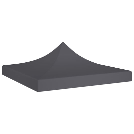 Partytentdak 270 g/m² 2x2 m antraciet