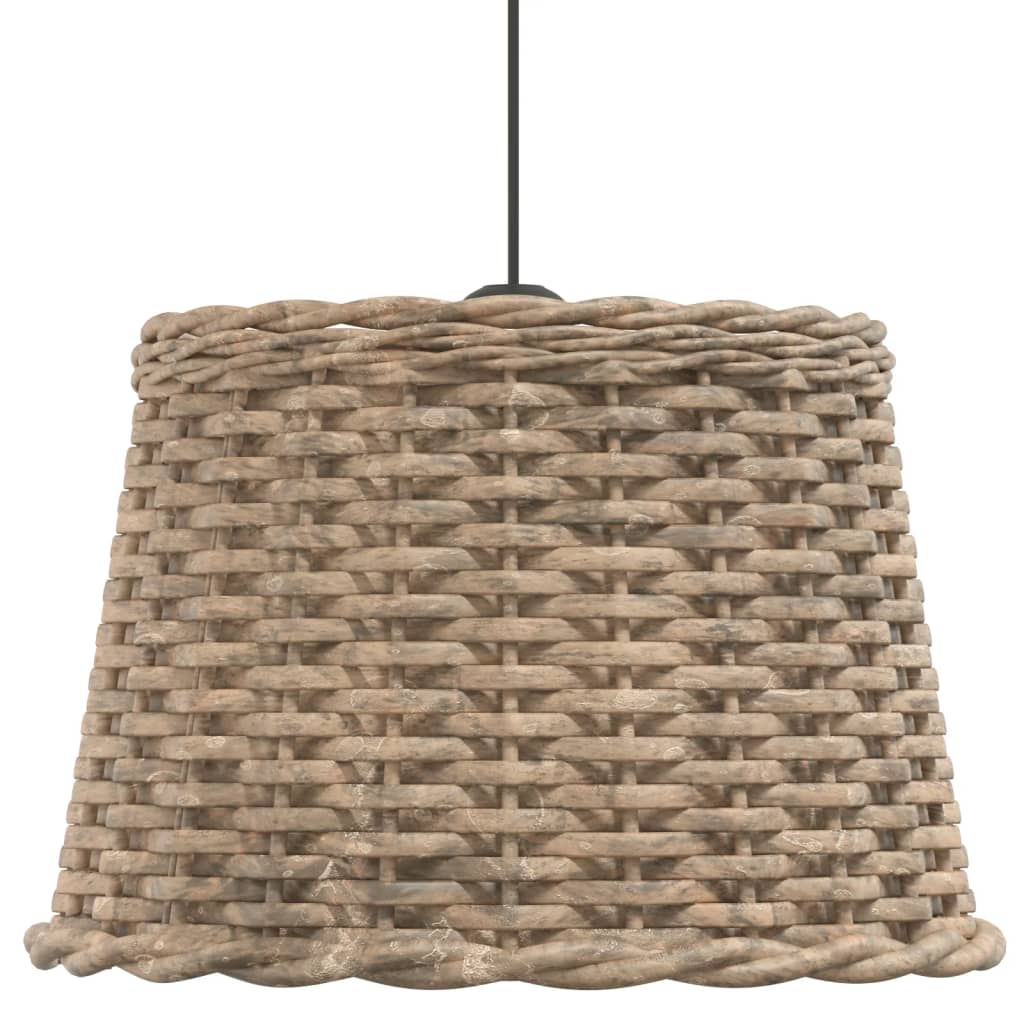 Plafondlampenkap Ø40x26 cm wicker bruin