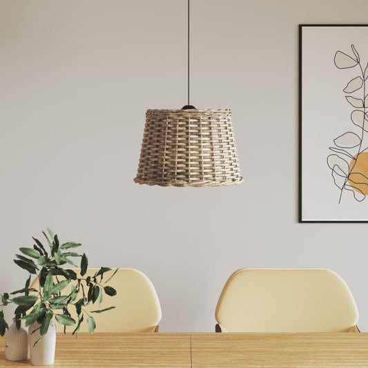 Plafondlampenkap Ø40x26 cm wicker bruin