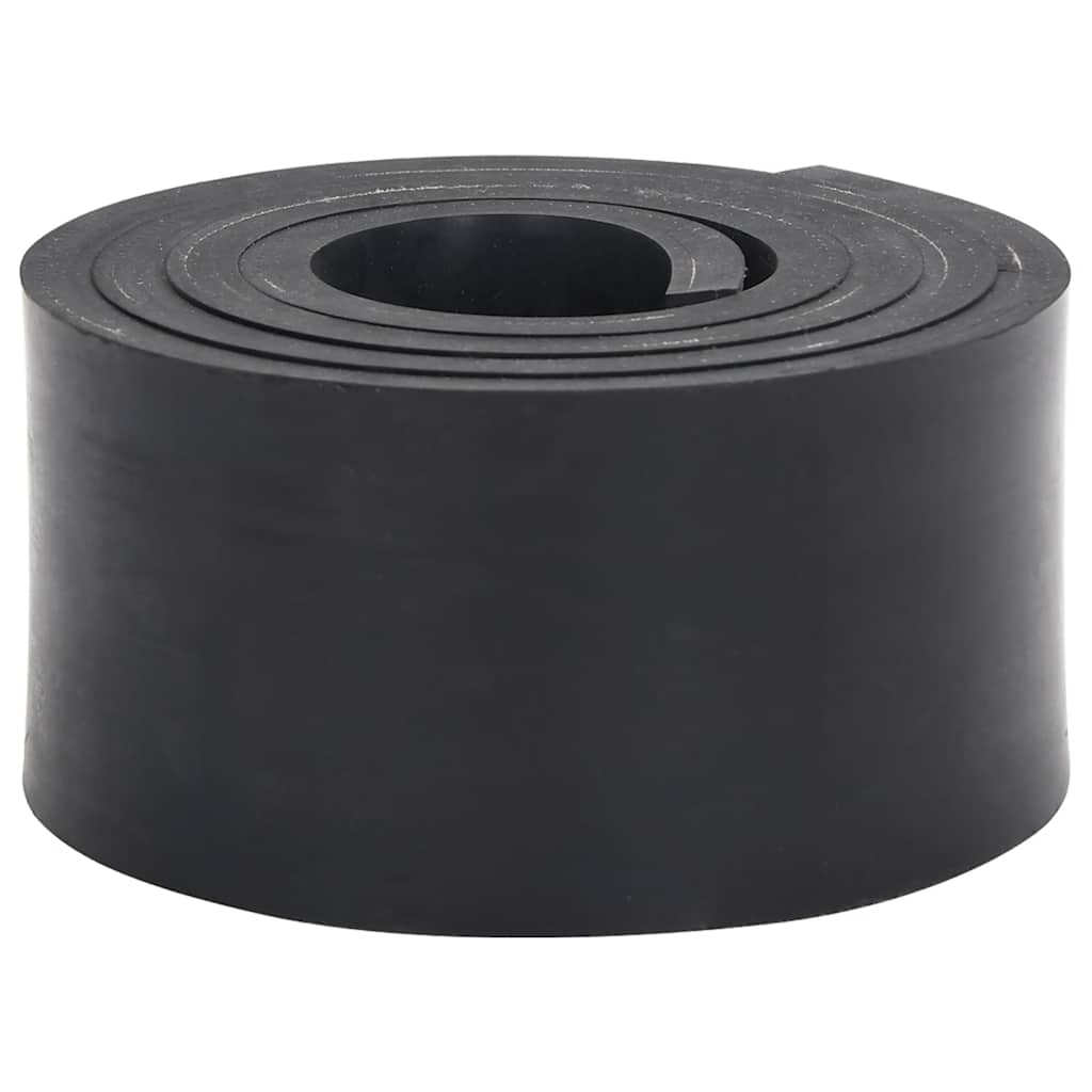 Rubberen rand voor sneeuwploeg 150x8x1 cm zwart