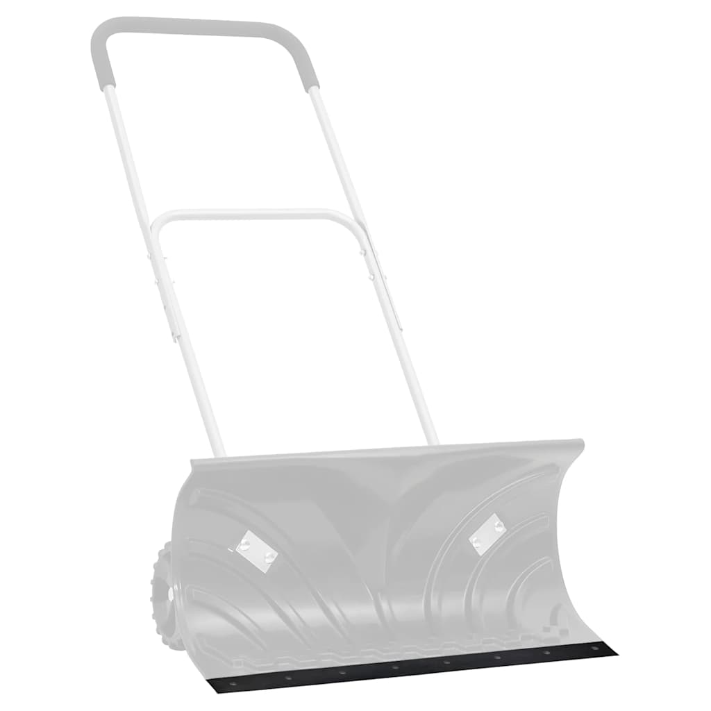 Rubberen rand voor sneeuwploeg 150x8x1 cm zwart