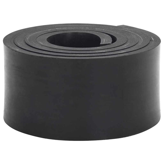 Rubberen rand voor sneeuwploeg 150x10x1 cm zwart