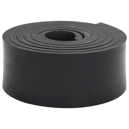 Rubberen rand voor sneeuwploeg 300x10x1 cm zwart
