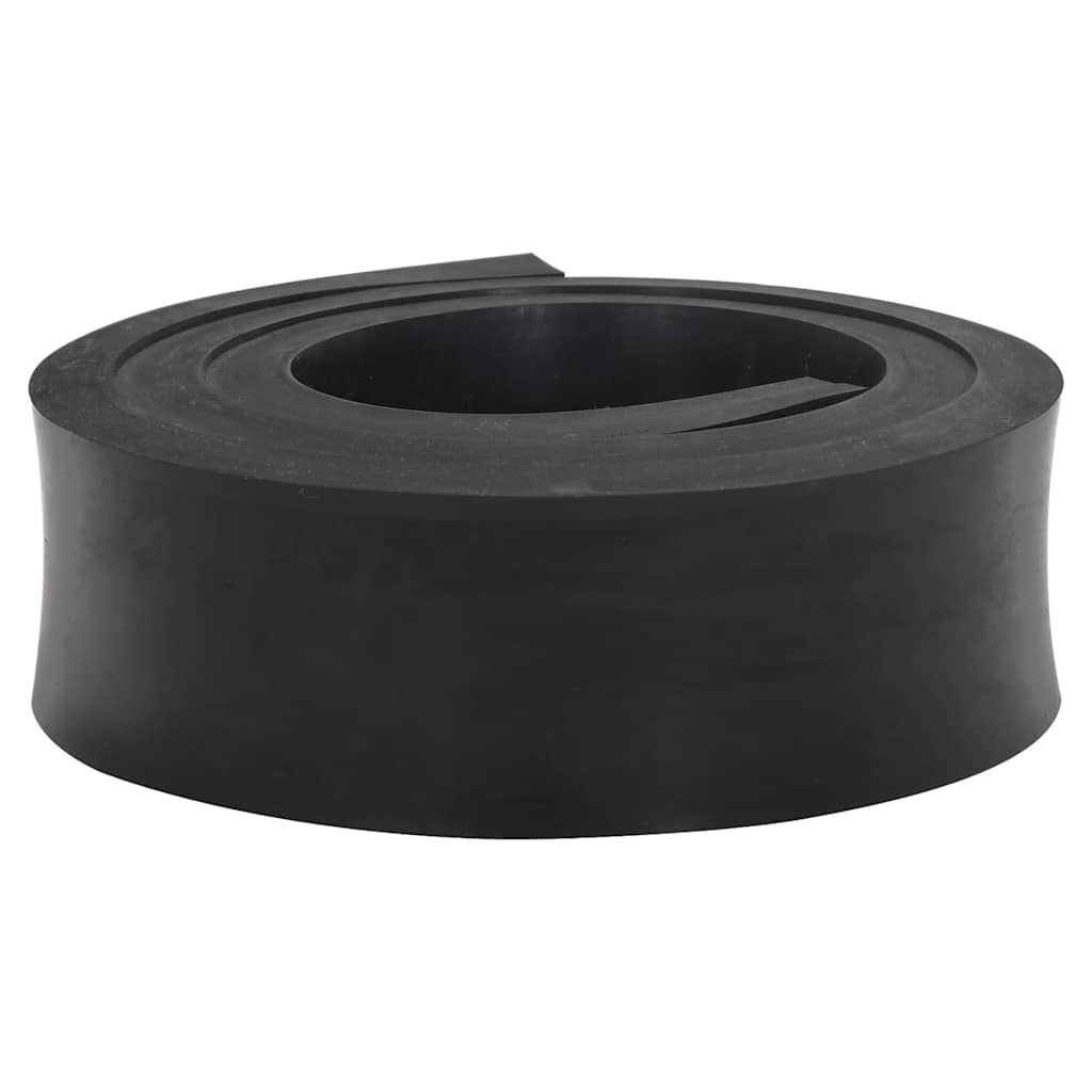 Rubberen rand voor sneeuwploeg 150x8x2 cm zwart