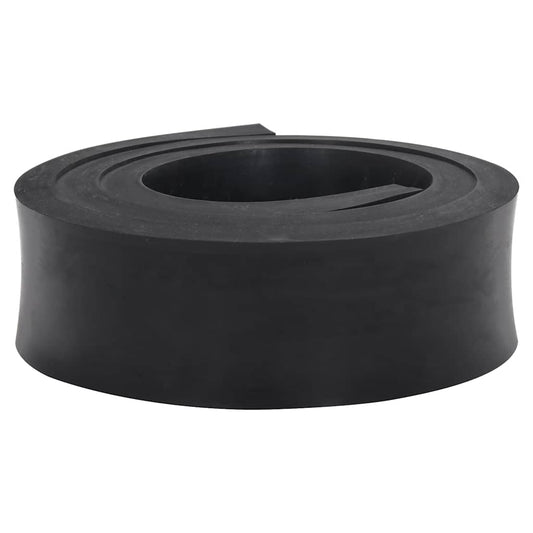 Rubberen rand voor sneeuwploeg 200x8x2 cm zwart