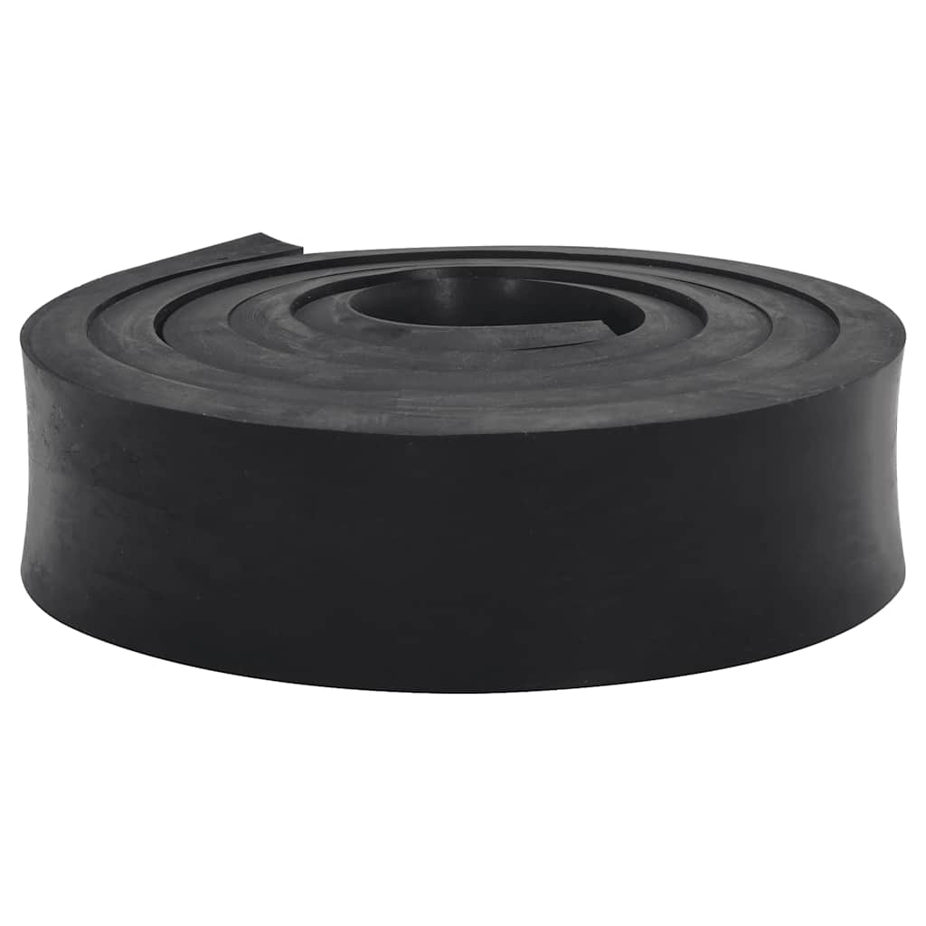 Rubberen rand voor sneeuwploeg 300x8x2 cm zwart