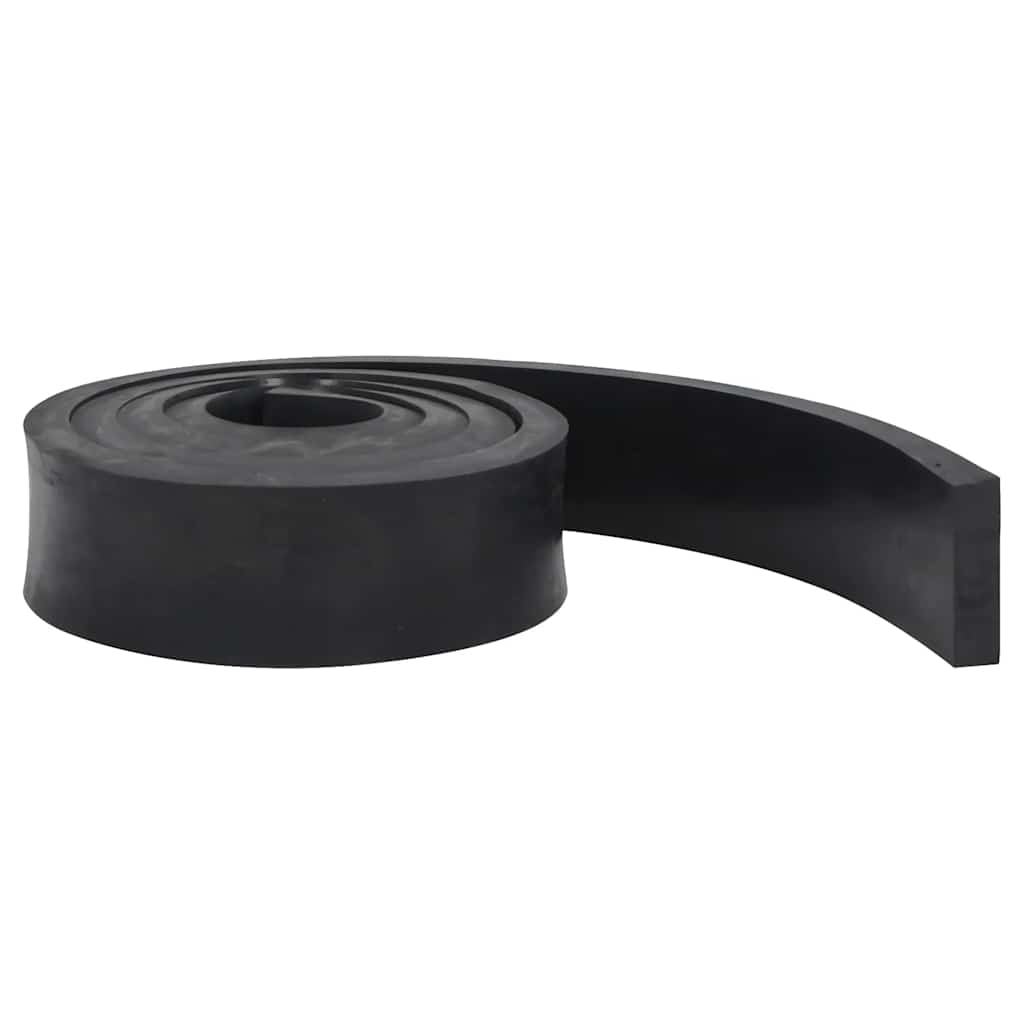 Rubberen rand voor sneeuwploeg 300x8x2 cm zwart