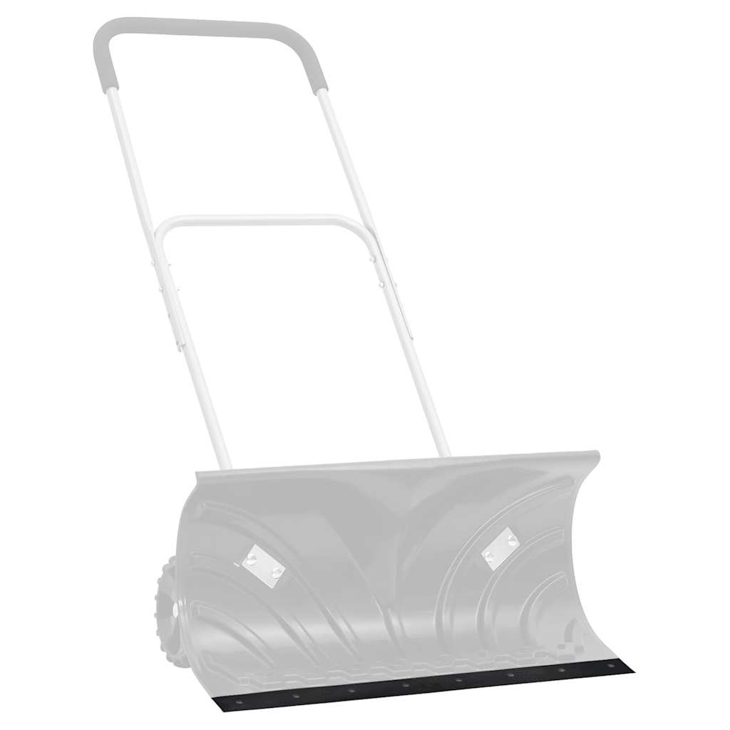 Rubberen rand voor sneeuwploeg 300x8x2 cm zwart
