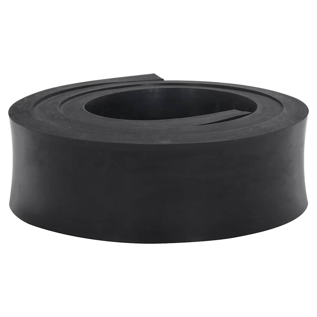 Rubberen rand voor sneeuwploeg 150x10x2 cm zwart