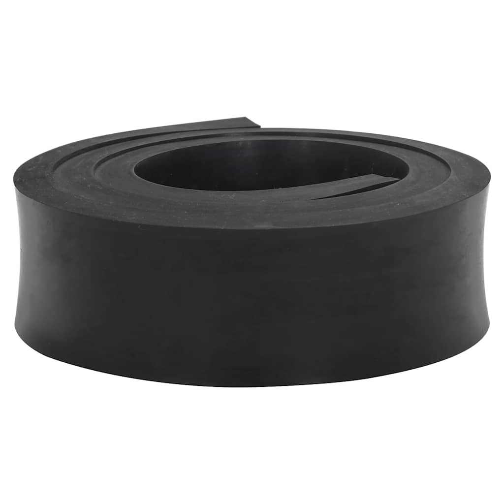 Rubberen rand voor sneeuwploeg 200x10x2 cm zwart
