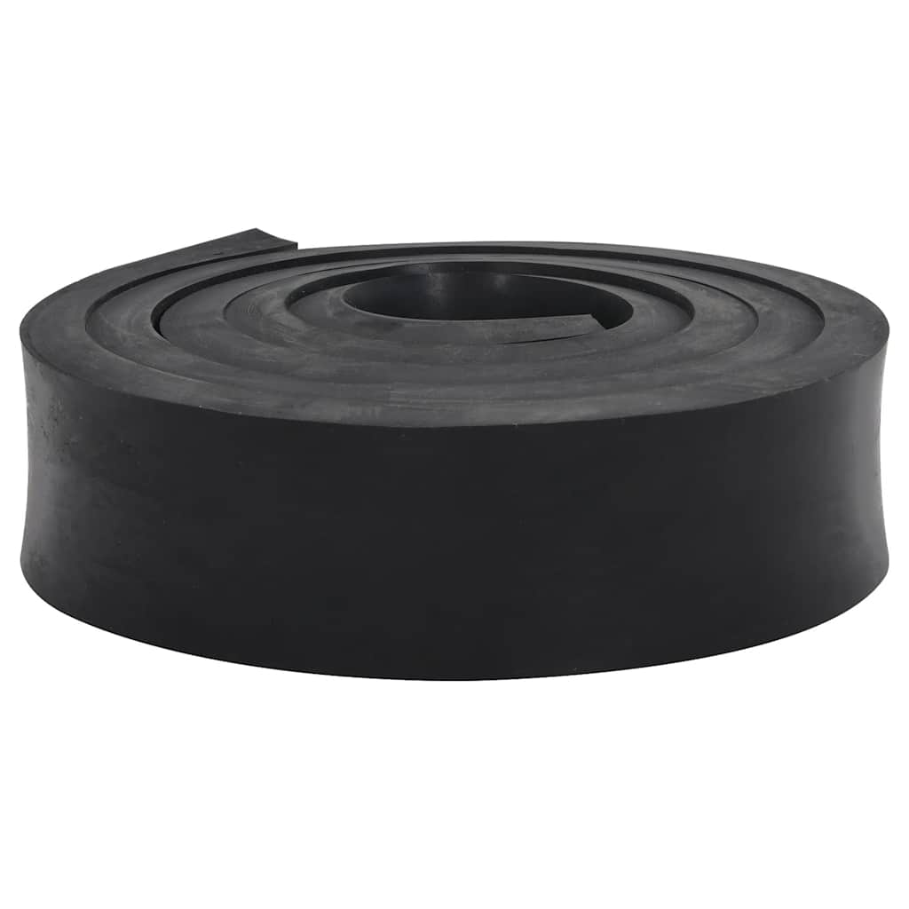 Rubberen rand voor sneeuwploeg 300x10x2 cm zwart