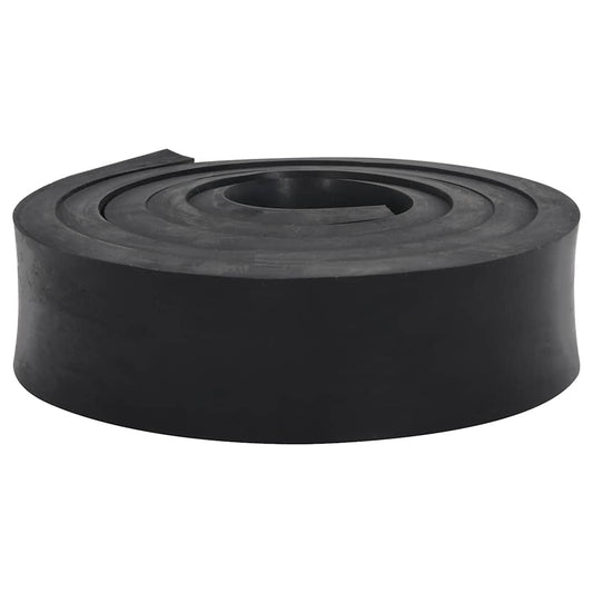 Rubberen rand voor sneeuwploeg 300x10x2 cm zwart