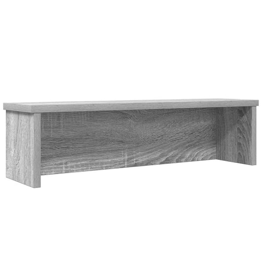 Keukenrek stapelbaar 50x15x16cm bewerkt hout grijs sonoma eiken
