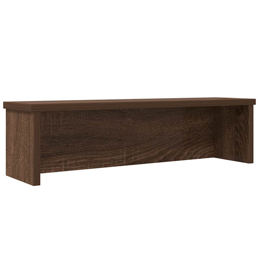 Keukenrek stapelbaar 50x15x16 cm bewerkt hout bruin eikenkleur