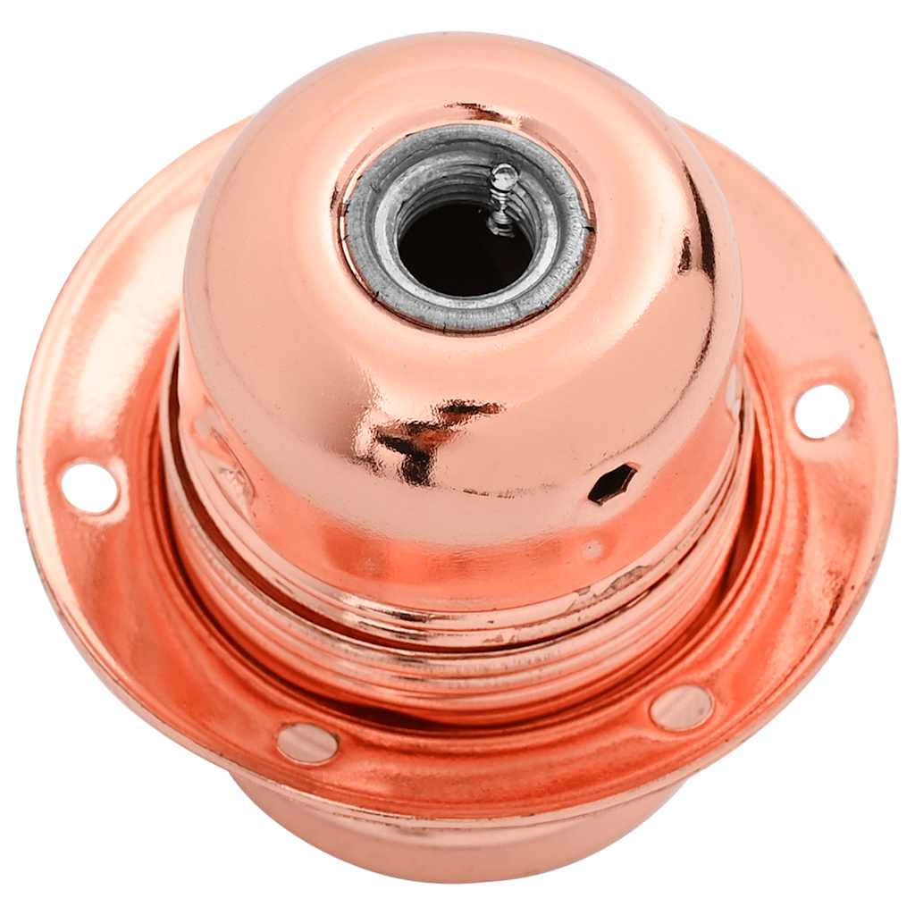 Lamphouders 2 st roségoud E27