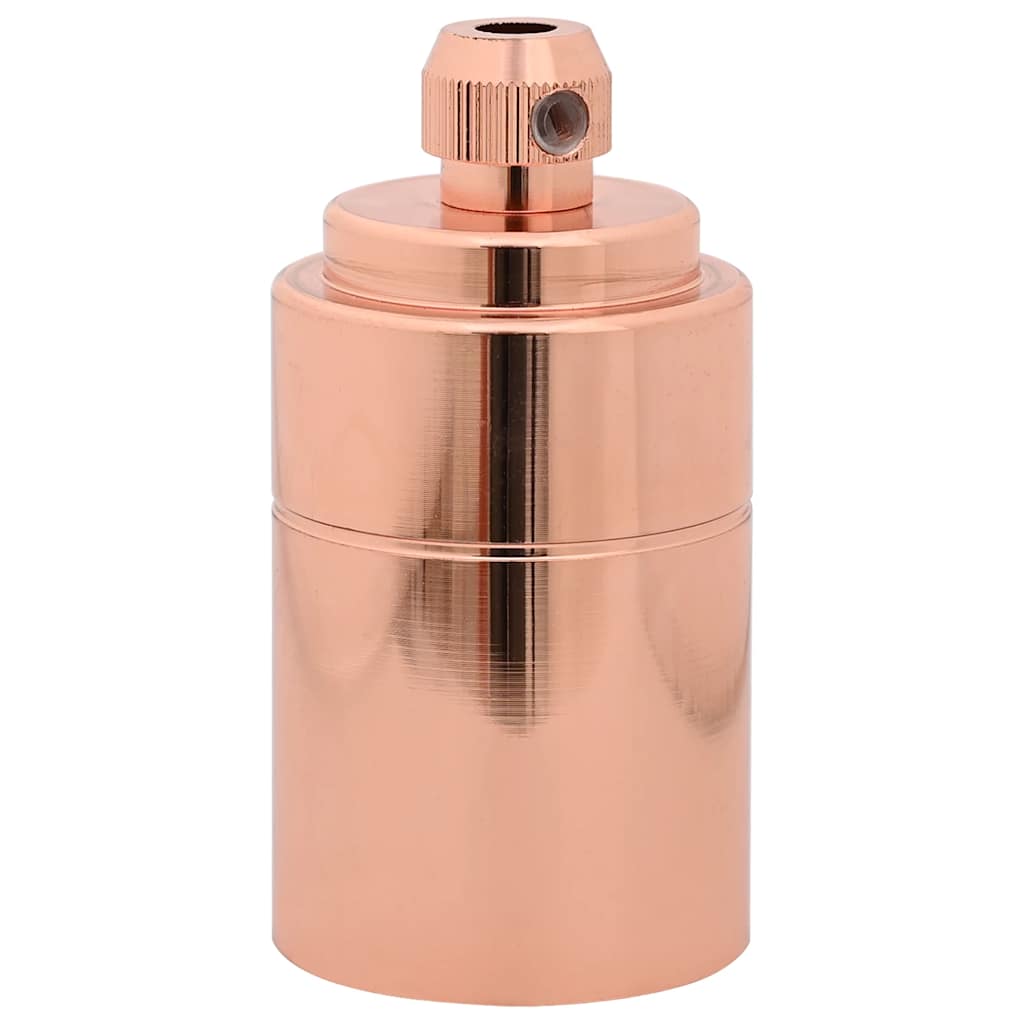 Lamphouders 2 st roségoud E27