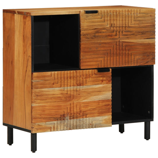 Dressoir 80x33x75 cm Massief Acaciahout
