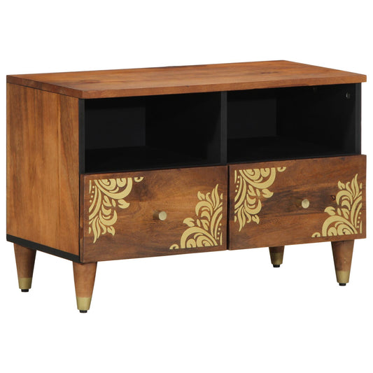 TV-kast 70x33x46 cm Massief Mangohout